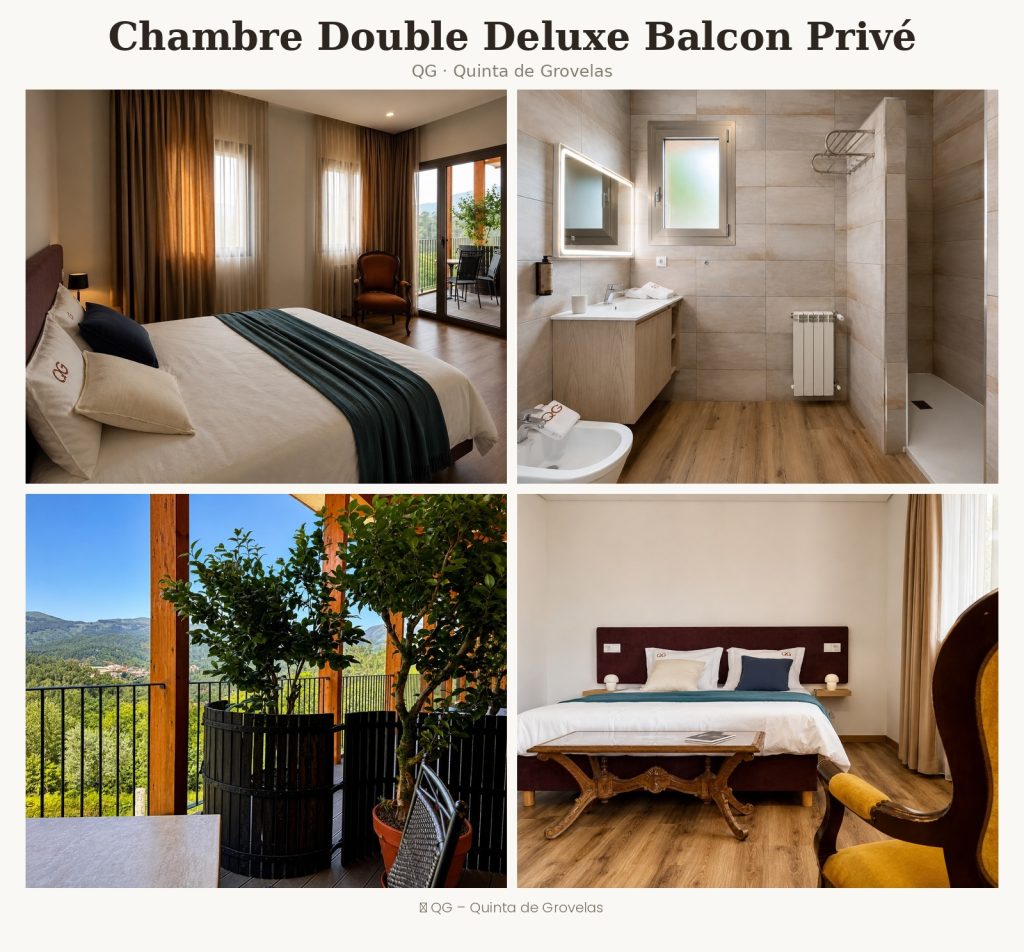 Chambre Double Deluxe Balcon Privé